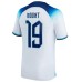 Prima Maglia Inghilterra Mondiali 2022 Mason Mount 19